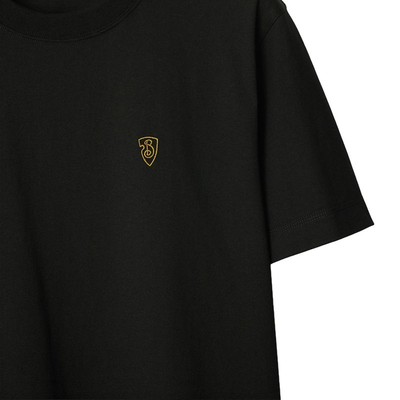 Burberry  Black Logo Print Crew Neck Short Sleeve T-Shirt 80998721 圖 6