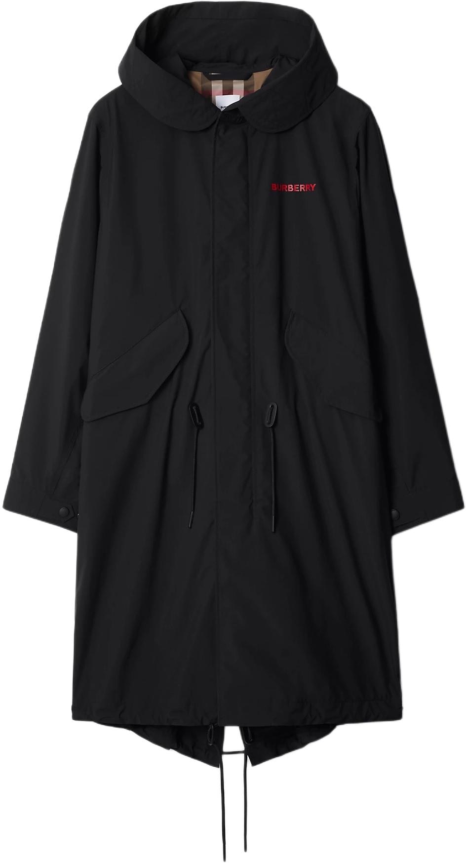 burberry-black-logo-print-hooded-long-sleeve-coat-in-solid-color-80842281