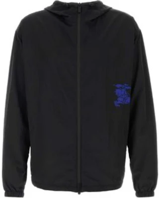 Burberry 黑色Logo印花連帽拉鍊寬鬆外套 80966811 Order Burberry 黑色Logo印花連帽拉鍊寬鬆外套 80966811
