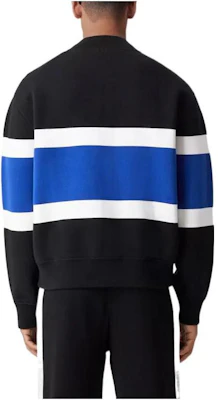 버버리 블랙 로고 스트라이프 울 혼방 집업 재킷 80587391 Shop 버버리 블랙 로고 스트라이프 울 혼방 집업 재킷 80587391
