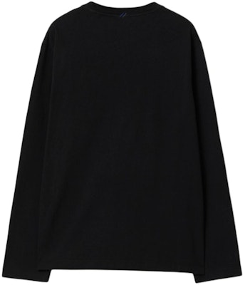 Burberry 黑色長袖T恤配馬術騎士標誌貼章。 80819951 Lookbook Burberry 黑色長袖T恤配馬術騎士標誌貼章。 80819951