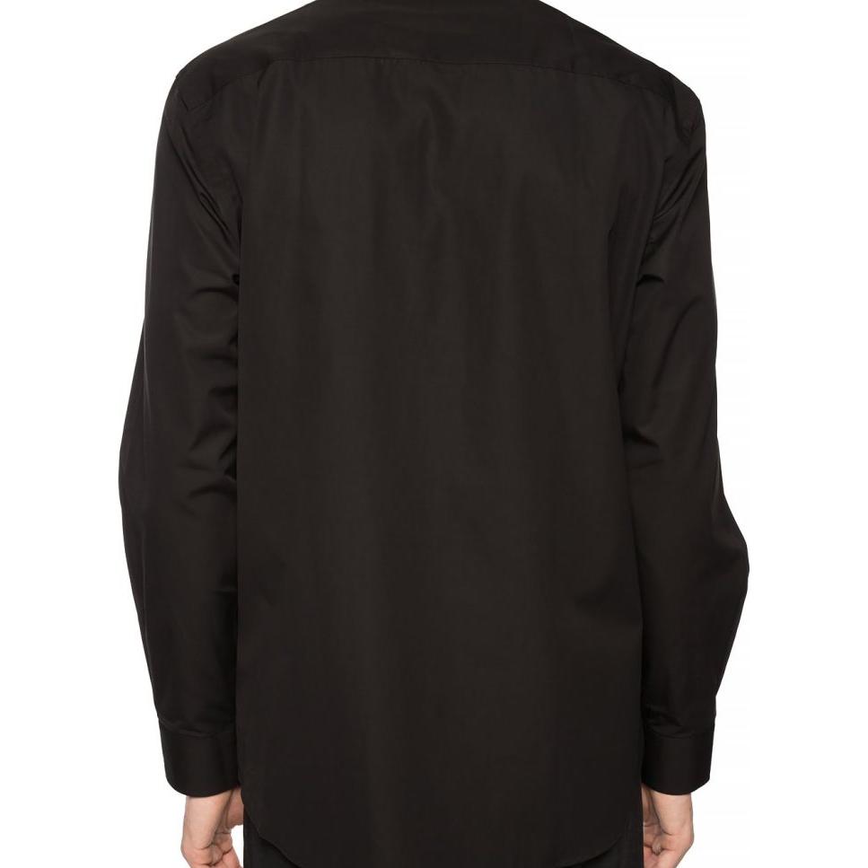 Burberry  Black Long Sleeve Casual Shirt with Single-Breasted Design. 80261521 圖 5