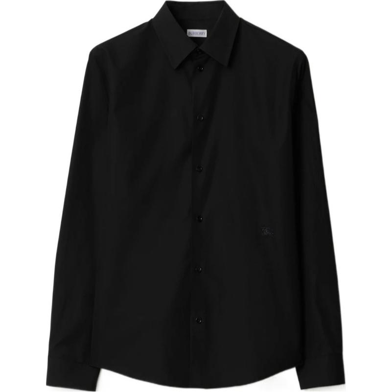 Burberry  Black Long Sleeve Slim Fit Shirt with Classic Collar Design 80919251 圖 2