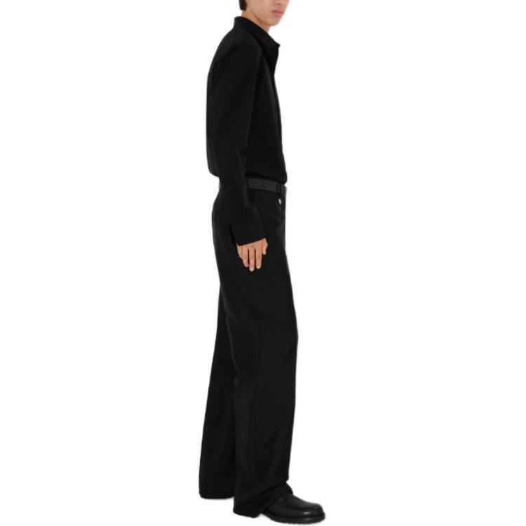 Burberry  Black Long Sleeve Slim Fit Shirt with Classic Collar Design 80919251 圖 5