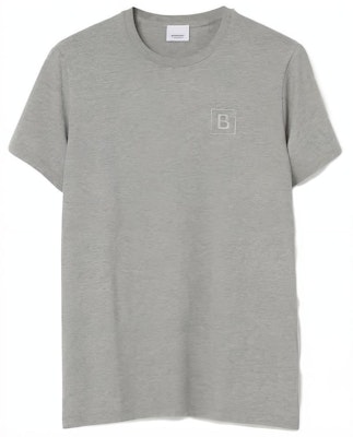 Burberry Kaos Hitam Longgar Leher Bulat dengan Cetak Huruf. 80695361 Buy Burberry Kaos Hitam Longgar Leher Bulat dengan Cetak Huruf. 80695361