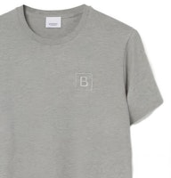 Burberry Kaos Hitam Longgar Leher Bulat dengan Cetak Huruf. 80695361 Cheap Burberry Kaos Hitam Longgar Leher Bulat dengan Cetak Huruf. 80695361