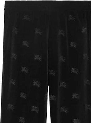 Burberry 黑色寬鬆彈性腰休閒長褲. 8070001 Details for Burberry 黑色寬鬆彈性腰休閒長褲. 8070001