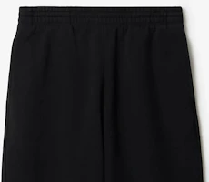 Cheap Burberry Black Loose Fit Knit Sweatpants with Equestrian Knight Design. 80849751