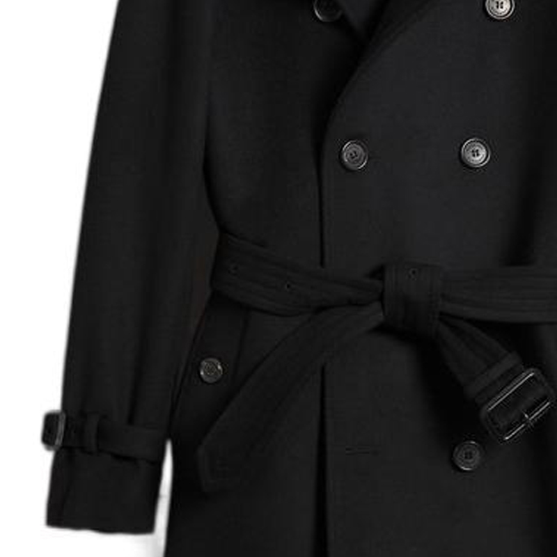 Burberry  Black Mid-Length Trench Coat 40162731 圖 7