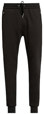 버버리 블랙 미드라이즈 드로스트링 조거 팬츠. 3991397 Order 버버리 블랙 미드라이즈 드로스트링 조거 팬츠. 3991397