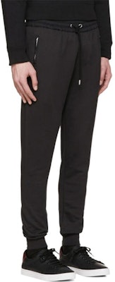 버버리 블랙 미드라이즈 드로스트링 조거 팬츠. 3991397 Lookbook 버버리 블랙 미드라이즈 드로스트링 조거 팬츠. 3991397