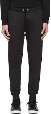 버버리 블랙 미드라이즈 드로스트링 조거 팬츠. 3991397 Shop 버버리 블랙 미드라이즈 드로스트링 조거 팬츠. 3991397