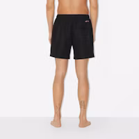 Details for Burberry Shorts de Natación Negros con Cordón y Hoja de Roble. 80716011