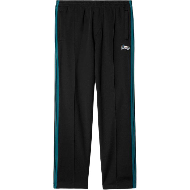 Burberry  Black Relaxed Fit Colorblock Elastic Waist Casual Pants 80917171 圖 2