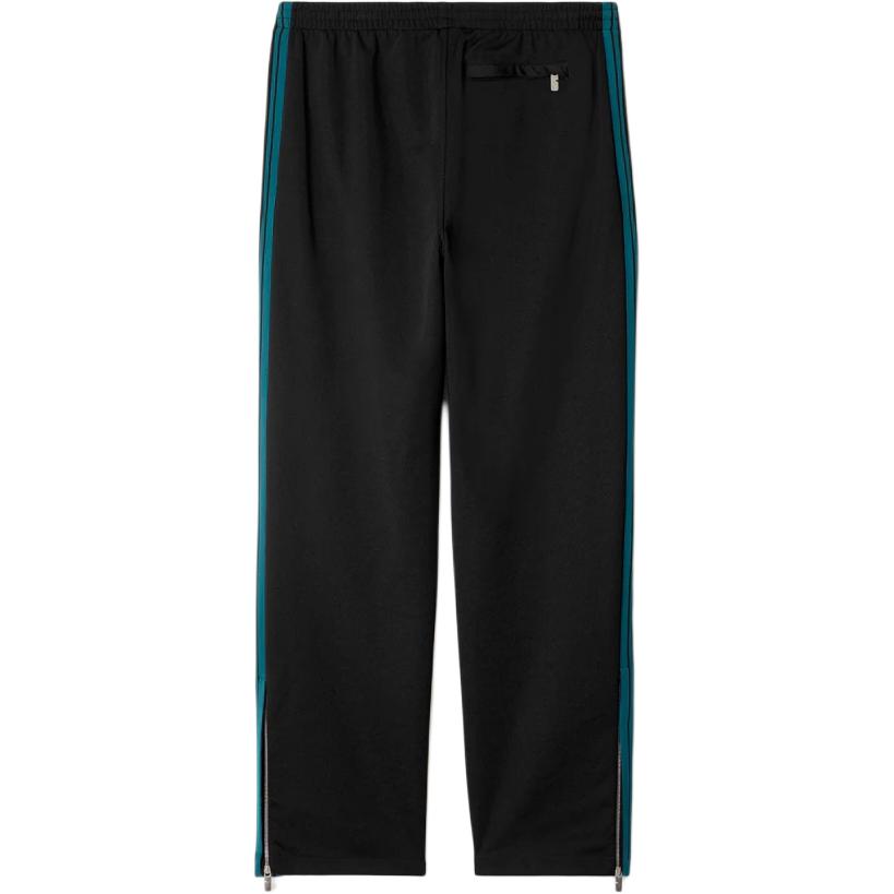 Burberry  Black Relaxed Fit Colorblock Elastic Waist Casual Pants 80917171 圖 3