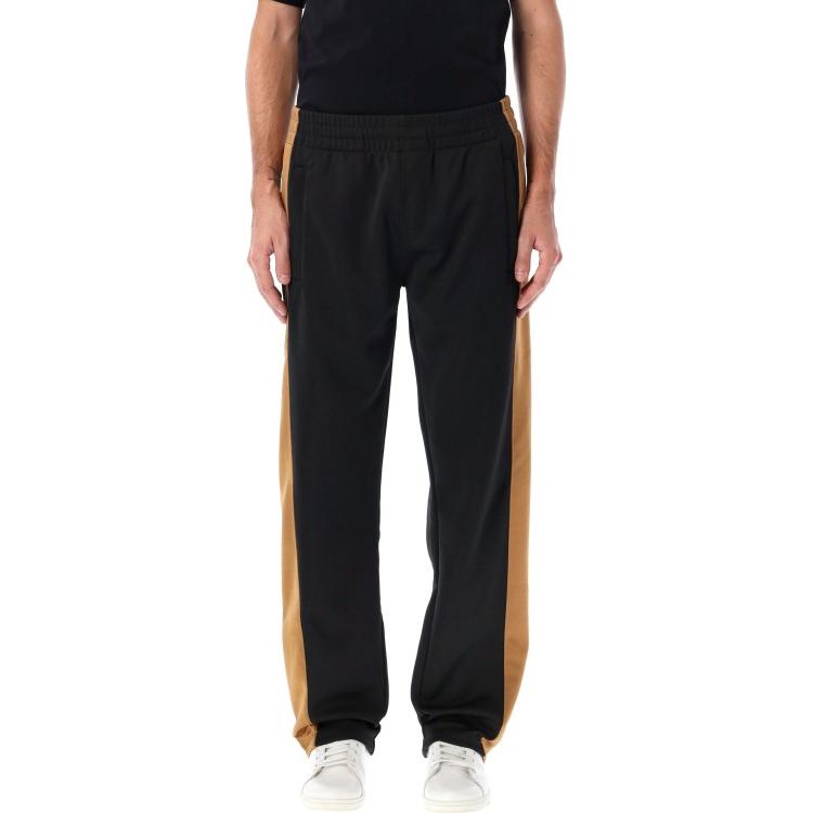 Details for Burberry Celana Hitam Elastis Santai dengan Bordir Logo Shield. 80990811