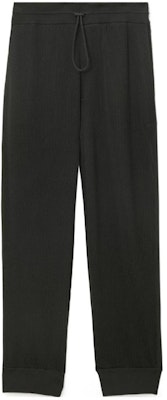 버버리 블랙 골지 드로스트링 조거 팬츠 80811291 Order 버버리 블랙 골지 드로스트링 조거 팬츠 80811291