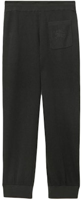 버버리 블랙 골지 드로스트링 조거 팬츠 80811291 Lookbook 버버리 블랙 골지 드로스트링 조거 팬츠 80811291