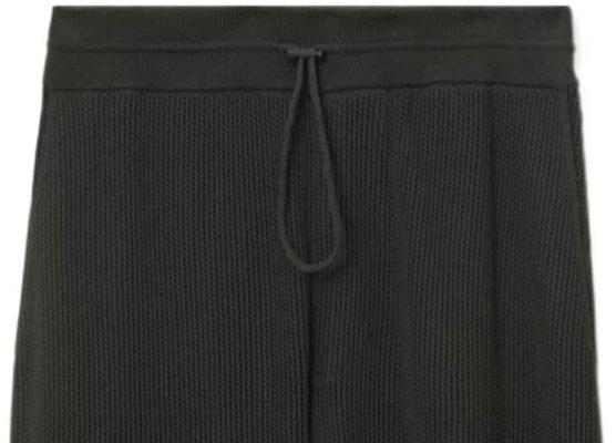 버버리 블랙 골지 드로스트링 조거 팬츠 80811291 Sizing 버버리 블랙 골지 드로스트링 조거 팬츠 80811291