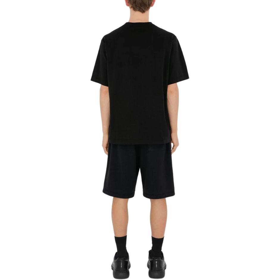 Purchase Burberry 黑色短袖T恤附馬術標誌補丁. 80849511