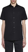 博柏利 黑色短袖单排扣衬衫 80795961 Shop 博柏利 黑色短袖单排扣衬衫 80795961