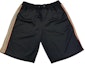 Buy Burberry Black Side Stripe Drawstring Casual Shorts. 80710651