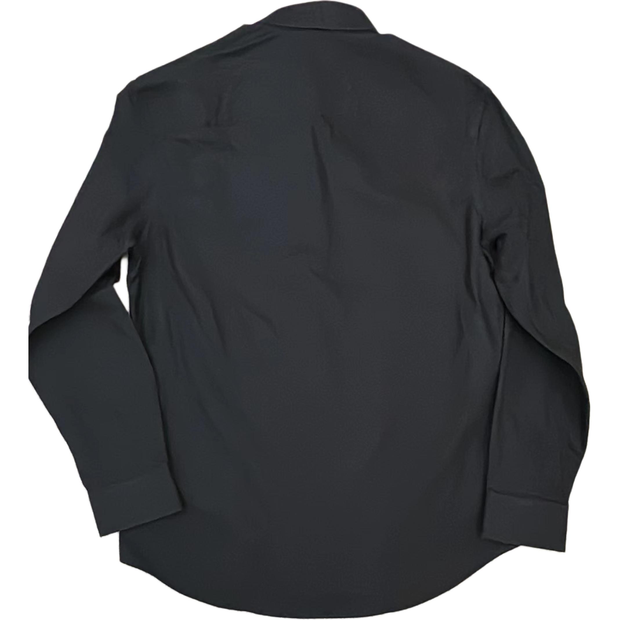 Burberry  Black Single-Breasted Long-Sleeve Shirt with Logo Design. 80842841 圖 3