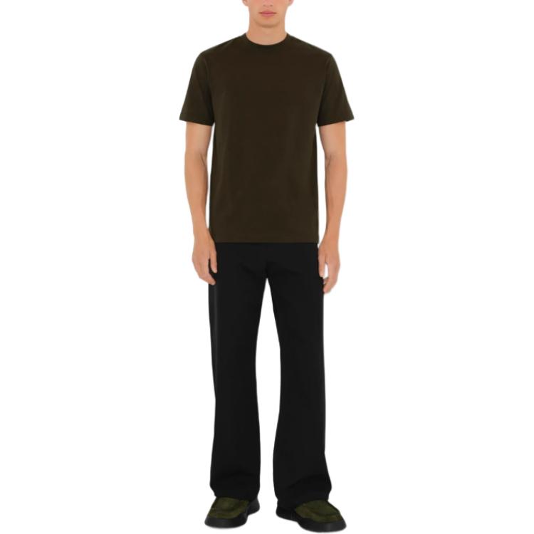 Burberry  Black Slim Fit Short Sleeve T-Shirt with Printed Design 80935931 圖 4