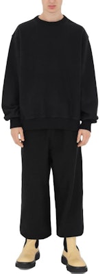 Burberry Black Solid Color Logo Sweatshirt. 80820931 Shop Burberry Black Solid Color Logo Sweatshirt. 80820931