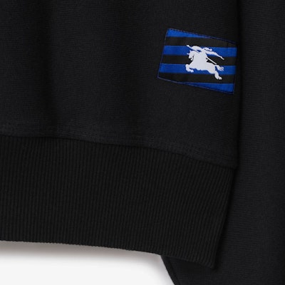 Burberry Black Solid Color Logo Sweatshirt. 80820931 Cheap Burberry Black Solid Color Logo Sweatshirt. 80820931