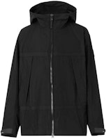 Burberry Black Solid Color Loose Fit Hoodie Jacket. 8051009 Burberry Black Solid Color Loose Fit Hoodie Jacket. 8051009