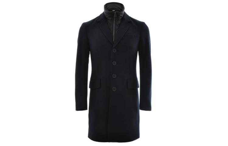 Burberry  Black Solid Color Single-Breasted Long Sleeve Coat 39515971 圖 2