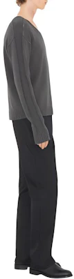 Burberry Black Solid Color Straight-Leg Zipper Casual Pants 80706081 Lookbook Burberry Black Solid Color Straight-Leg Zipper Casual Pants 80706081