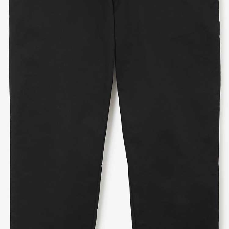 Burberry  Black Solid Color Straight-Leg Zipper Casual Pants 80706081 圖 5