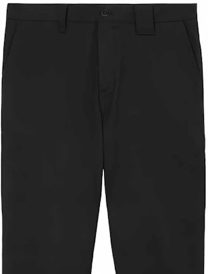 Burberry Black Solid Color Straight-Leg Zipper Casual Pants 80706081 Sizing Burberry Black Solid Color Straight-Leg Zipper Casual Pants 80706081