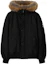 Buy Burberry Black Solid Logo Hooded Zip-Up Down Jacket 80915651