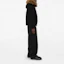 Details for Burberry Black Solid Logo Hooded Zip-Up Down Jacket 80915651