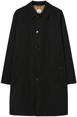 Burberry 黑色素面長袖中長款休閒外套 80709841 Order Burberry 黑色素面長袖中長款休閒外套 80709841