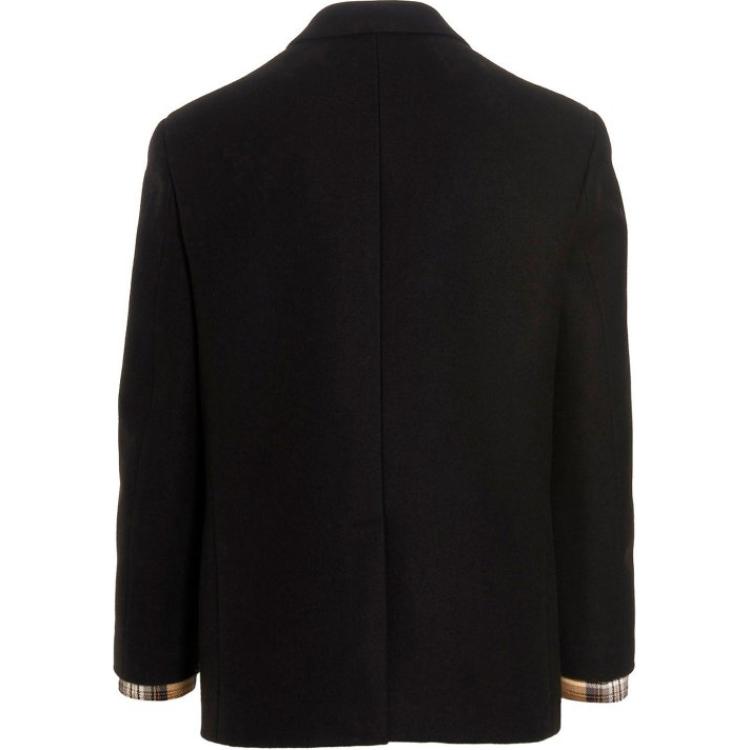 Burberry  Black Solid Slim Fit Single-Breasted Blazer Jacket 80610691 圖 3