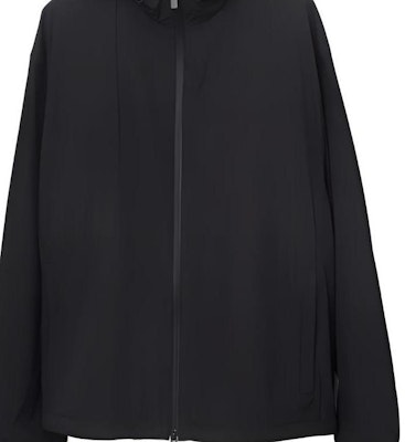 バーバリー ブラック ソリッド ジップアップ カジュアル フーデッドジャケット 80818861 1