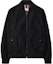 Order Burberry Black Solid Zip-Up Knit Baseball Collar Jacket 80842361