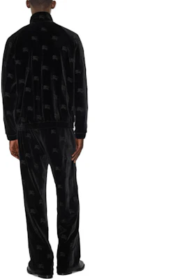 Burberry Black Straight Fit Casual Pants with Embroidered Knight Logo. 80700011 Shop Burberry Black Straight Fit Casual Pants with Embroidered Knight Logo. 80700011