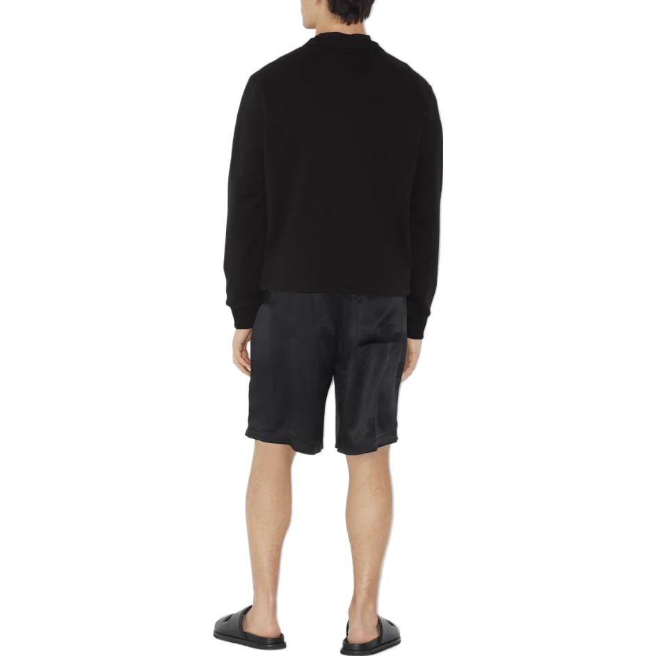 Burberry  Black Sweatshirt with Solid Letter and Equestrian Print. 80714561 圖 5