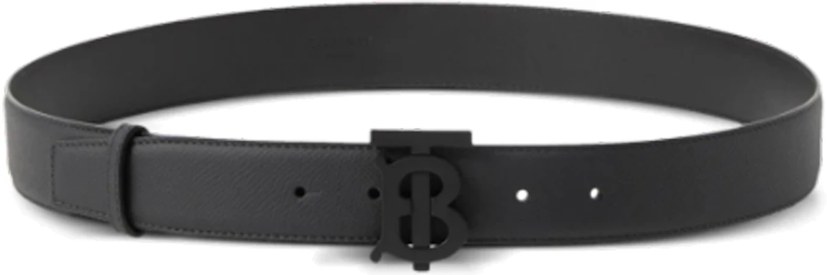 Burberry Black TB Smooth Calfskin Leather Belt - 3.5cm 8073297 Buy Burberry Black TB Smooth Calfskin Leather Belt - 3.5cm 8073297