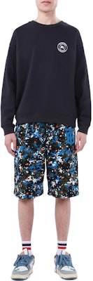 Burberry Blue Camouflage Logo Print Casual Shorts. 80341561 Details for Burberry Blue Camouflage Logo Print Casual Shorts. 80341561