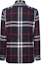 Lookbook 버버리 블루 체크 싱글 브레스티드 긴소매 셔츠. 40056141