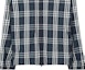 Sizing Burberry Blue Checkered Hooded Long-Sleeve Casual Jacket 80708711