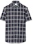 Order Burberry Blue Checkered Short-Sleeve Casual Shirt. 80795901
