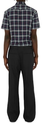 Burberry Blue Checkered Short-Sleeve Casual Shirt. 80795901 Purchase Burberry Blue Checkered Short-Sleeve Casual Shirt. 80795901