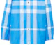 Sizing 버버리 블루 컬러블록 체크 패턴 후드 자켓 80668071